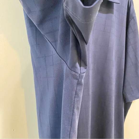 Nike Tiger Woods XL Dry Fit Men’s Navy Blue Golf Polo - Picture 4 of 14